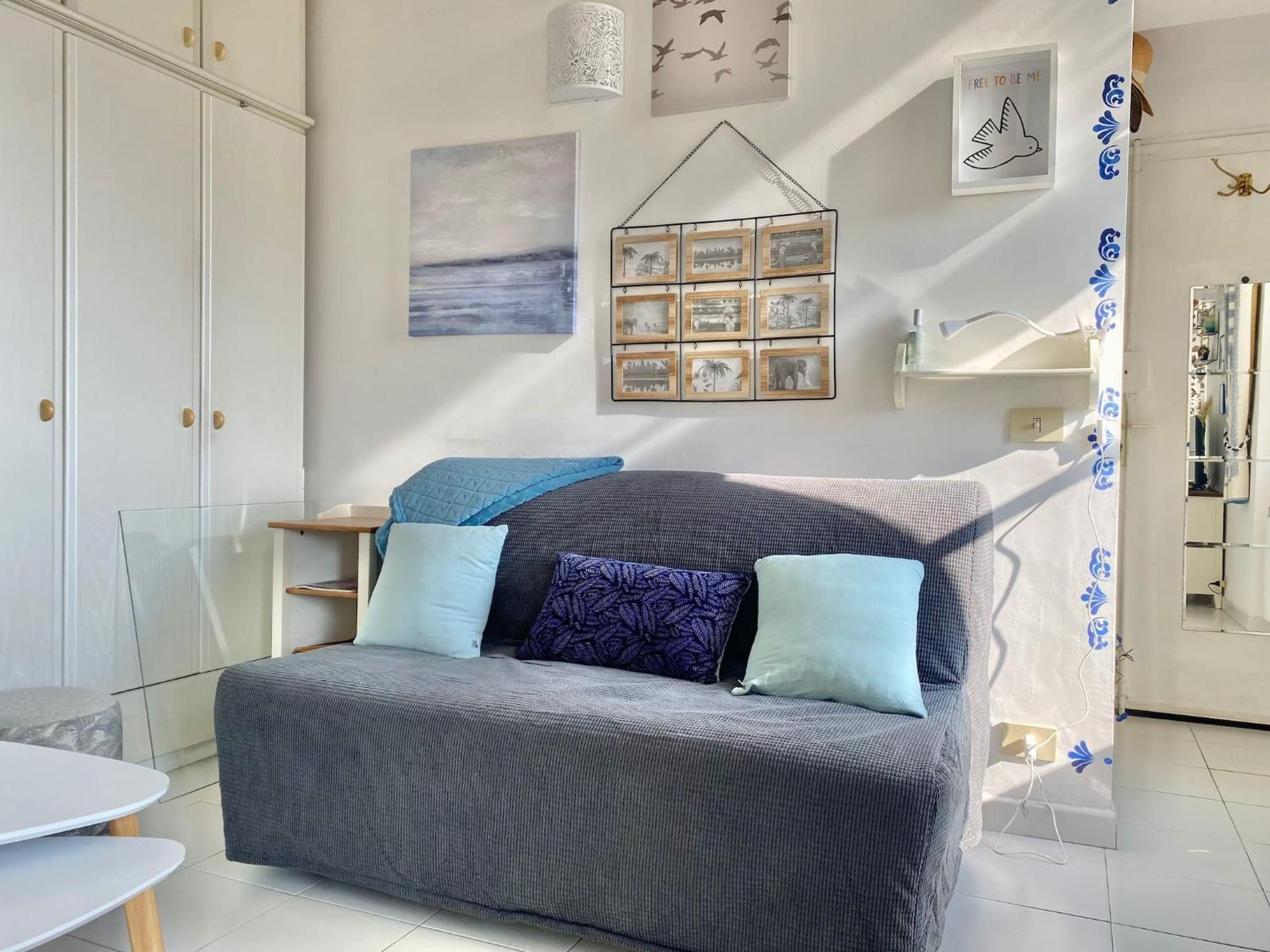 'La Villa Hygie' Cozy Appartement, Vue Mer マントン エクステリア 写真