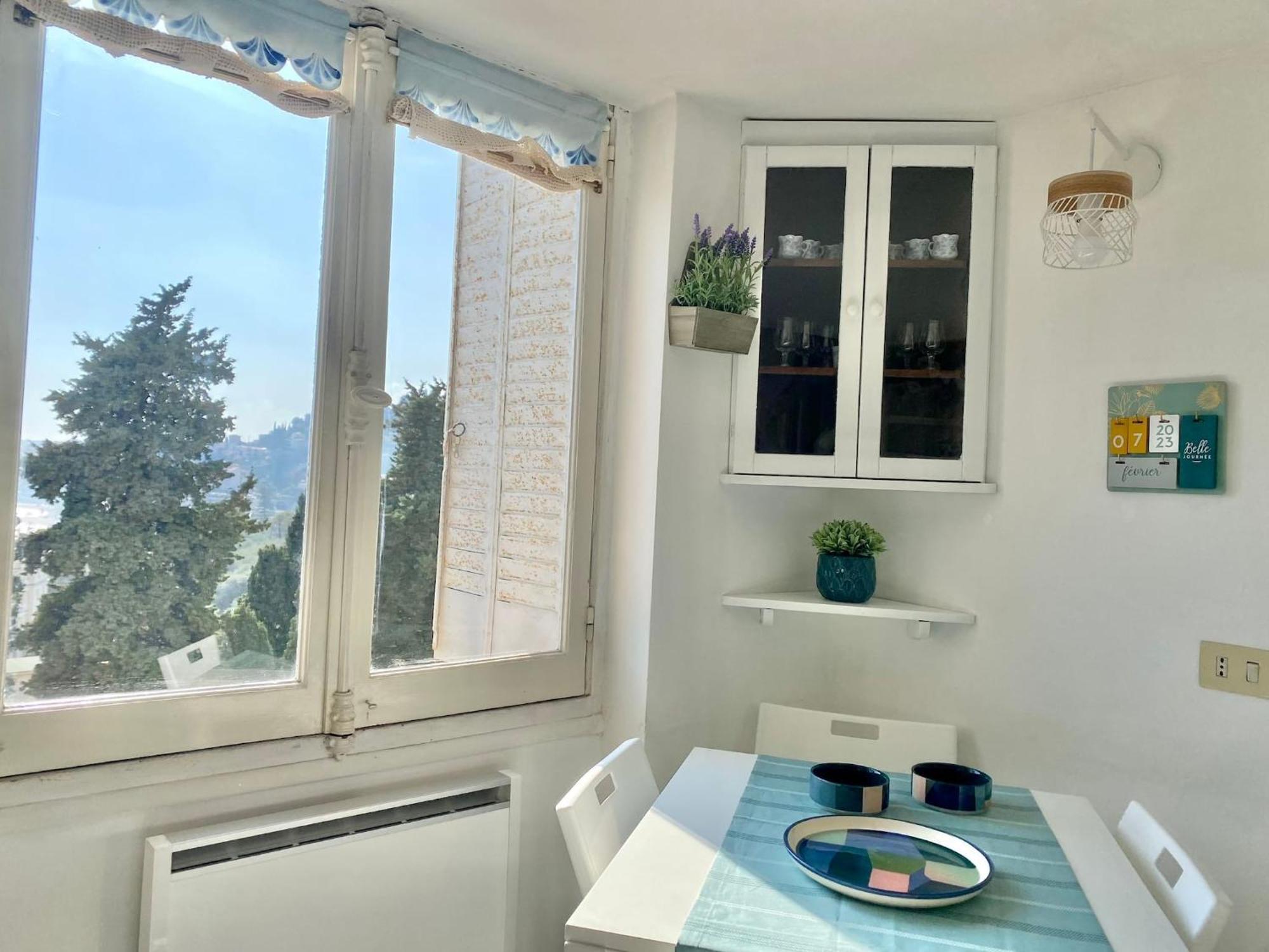 'La Villa Hygie' Cozy Appartement, Vue Mer マントン エクステリア 写真
